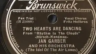 Two Hearts Are Dancing - Jan Garber and His Orchestra 1937