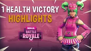 1 Health Victory! - Fortnite Battle Royale Highlights - Ninja