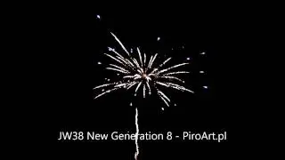 Wyrzutnia Jorge JW38 New Generation 8 dostępna w sklepie internetowym PiroArt.eu !! Zapraszamy!!