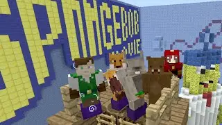 Minecraft Xbox Hide and Seek  | The Spongebob Movie!