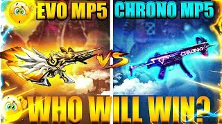 Evo Mp5😱🔥Vs Chrono Mp5🤩😈|Which Is Better?|#shorts #short #trending #freefireshorts #viral #evomp5