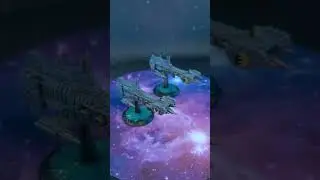 Space Wolf Strike Cruisers #battlefleetgothic #warhammer40k
