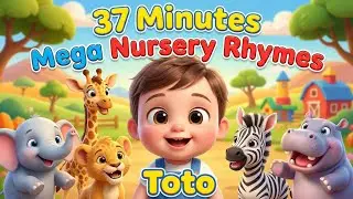🎵 Toon Tots Mega Nursery Rhymes | 37 Minutes of 3D Cartoon Songs for Toddlers & Kids