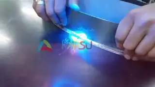 Paslanmaz &Ccedil;elik Kutu Harf Lazer Kaynak Makinası