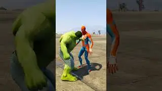 Water Gun 🔫 Vs Hand Gun | Poor Spider-Man 🥲 Sad story video in gta 5  | hulk and Spider-Man toys