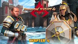 Shadow Fight 4 Arena | Sarge vs Jack Bulwark Boss Fight (Chapter 4) | Full Gameplay #shadowfight4