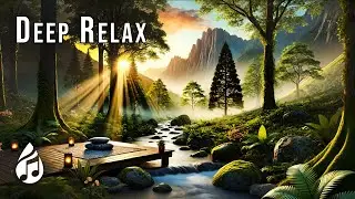 Ambient Music & Water Stream Sounds for Deep Relaxation