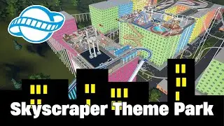 Rooftop Amusement Park Project | Planet Coaster Livestream