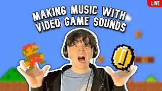 Using YOUR FAVORITE Video Game Sounds to Make MUSIC! | Making Music Live!