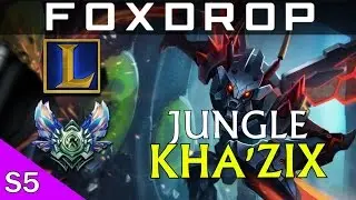[S5] Diamond Jungle Kha'Zix Gameplay Analysis - League of Legends Patch 5.7