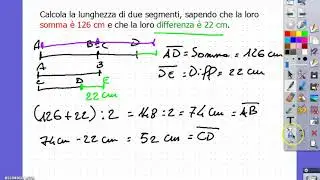 Esercizi con i segmenti