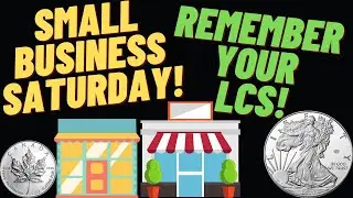Small Business Saturday! Shop Your Local Coin And Pawn Shops! Support Local Precious Metal Dealers!