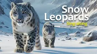 Snow Leopards - AI Sing-along Music Video