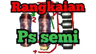 cara merakit setrum ikan platina tipe Ps semi, detail dan terjelas