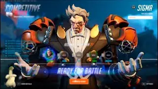 COLOURHEX PRO SIGMA GAMEPLAY - 35 ELIMS! [ OVERWATCH 2 SEASON 9 TOP 500 ]