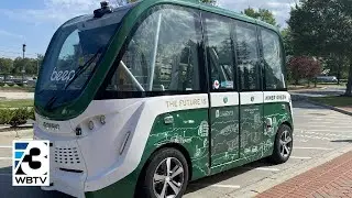 Autonomous Bus CASSI Operates Longest Route Yet At UNC Charlotte