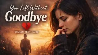 Why did you leave me without saying anything