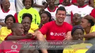 UNAIDS International Goodwill Ambassador Michael Ballack plays farewell match
