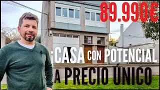 *RESERVADA *¡CASA con TERRENO  a un Precio Único EN PLENO CASCO URBANO de Carballo (A Coruña)!