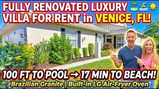 Move-In Ready Venice, FL Condo for RENT at 796 Tartan Drive | Granite Counters & Screened Porch