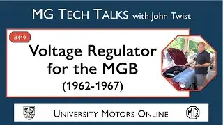 419 MG Tech | Voltage Regulator for MGB (1962-1967)