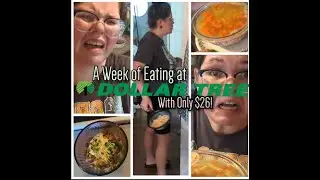 Eating From Dollar Tree For a Week | $25 Food Budget | Day 5 | Small Budget Meal Plan | Cheap Meals!