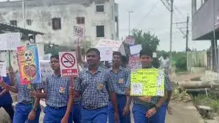 Our students raise their voices for a healthier tomorrow #goldenrule #apgovt #notobacco 