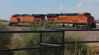 BNSF train compilation.