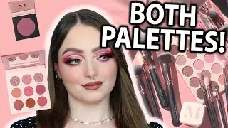 Which Palette is Better?! MORPHE MAKING YOU BLUSH COLLECTION REVIEW AND TUTORIAL