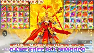 Game Free ALL_Five Elements MMO - Get All Skin , 100M Free TopUp , Set Gear , Mount , Wing , Partner