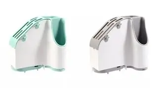 Multi-function utensil holder kitchen organizer rack wall shelf for knife fork spoon rice storage