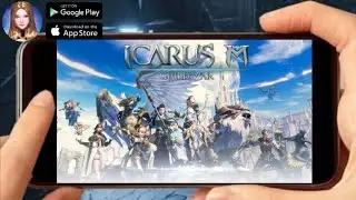 ICARUS M: GUILD WAR (EN/NFT) 2023 Online-MMORPG NFT/P2E Android-Gameplay