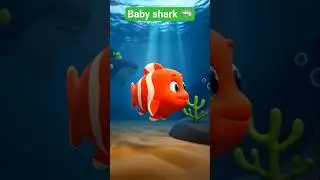 Baby Shark Dance Cartoon 🦈 | Kids Songs & Nursery Rhymes #cartoon #kids #cartoon world #shorts
