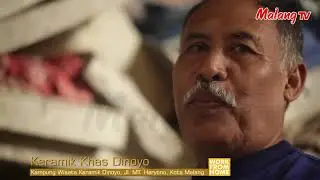 [ MALANGTV ] Cara Membuat Keramik Khas Dinoyo - Work From Home