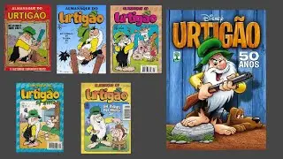 Urtig&atilde;o - Todos os almanaques + edi&ccedil;&atilde;o especial de 50 anos // #gibi #hq #disney