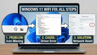 How to Fix WiFi Not Showing in Windows 11/10 | WiFi Missing Problem | 2026