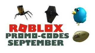Roblox September 2019 All Promo-Codes