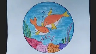 Easy Fish drawing step by step || Fish🐠 drawing easy