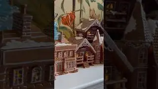DIY Gingerbread Village Pottery Barn Dupe