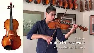(SOLD) Anton Domozhyrov 2019 viola / Brandon Encinas / at the Metzler Violin Shop