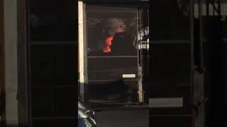 Fire at japanese auto parts - helen street - Glasgow