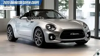 2025 Daihatsu Copen Coupe открыто - легендарный маленький спортивный автомобиль от Daihatsu!