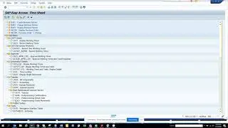 SAP HR: Every important Transaction Codes for Cross Application Timesheet- Just Type CATS