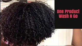 NO GEL One Product Wash And Go [TYPE 4 HIGH POROSITY HAIR]