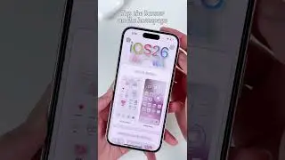 iOS 26 Vibes? Liquid Glass Theme|Tutorial Inside #iscreen #ios #iphone #apple #ios26 #tutorial #fyp