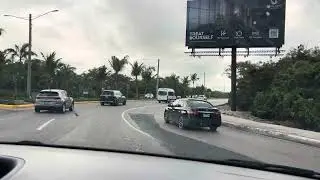 Дорога в отель Пунта-кана