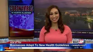 Businesses adapt to new health guidelines