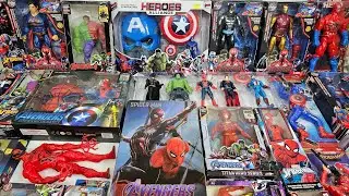 Avengers Superhero Hulk Captain America Spiderman Ironman Batman Venom Flash Toys Unboxing Video