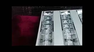 Grill light housing with Iron or aluminum material for T8 tube light