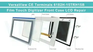 6182H-15TRH15B Allen-Bradley MMI Touch Screen Panel Front Overlay LCD Display Panel Outer Covering